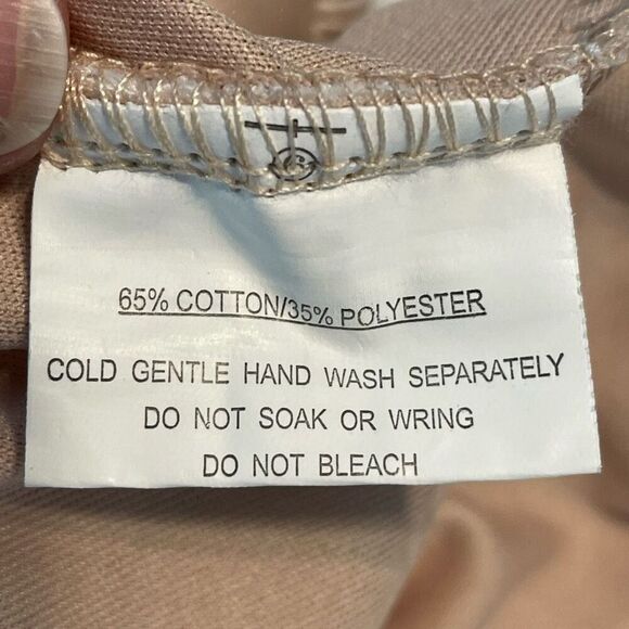 Selfie Leslie Dreamy Off The Shoulder Dress Ivory Tan Lace High Low Ruffle S - Picture 11 of 13